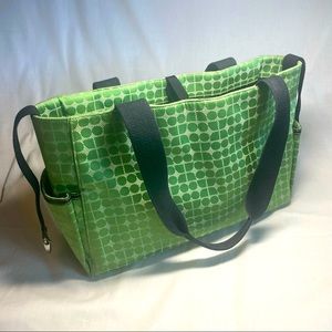 kate spade green tote